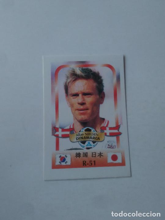 Collezionismo sportivo: 51 ALLAN NIELSEN SELECCI&Oacute;N DINAMARCA CROMO STICKER FUTBOL MUNDIAL 2002 WORLD CUP 02 REYAUCA