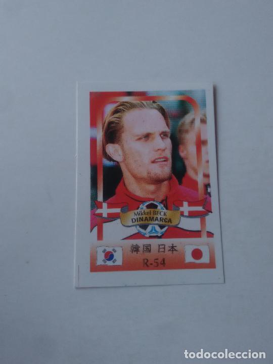 Sammelleidenschaft Sport: 54 MIKKEL BECK SELECCI&Oacute;N DINAMARCA CROMO STICKER FUTBOL MUNDIAL 2002 WORLD CUP 02 REYAUCA
