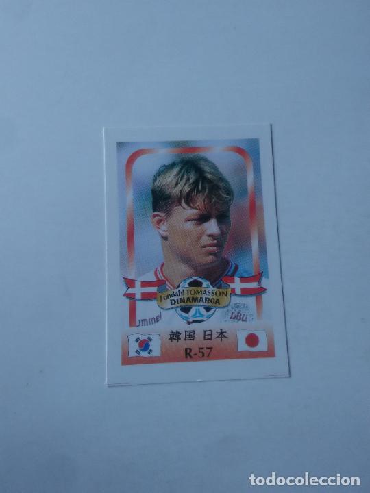 Sammelleidenschaft Sport: 57 TOMASSON SELECCI&Oacute;N DINAMARCA CROMO STICKER FUTBOL MUNDIAL 2002 WORLD CUP 02 REYAUCA