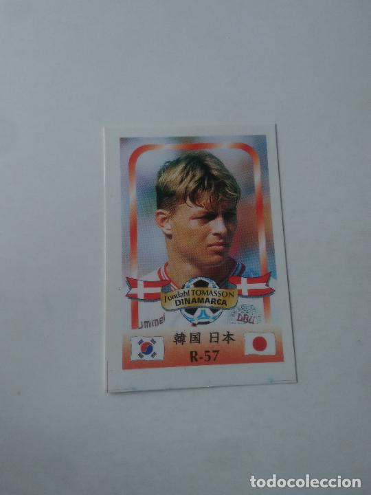 Sammelleidenschaft Sport: 57 TOMASSON SELECCI&Oacute;N DINAMARCA CROMO STICKER FUTBOL MUNDIAL 2002 WORLD CUP 02 REYAUCA