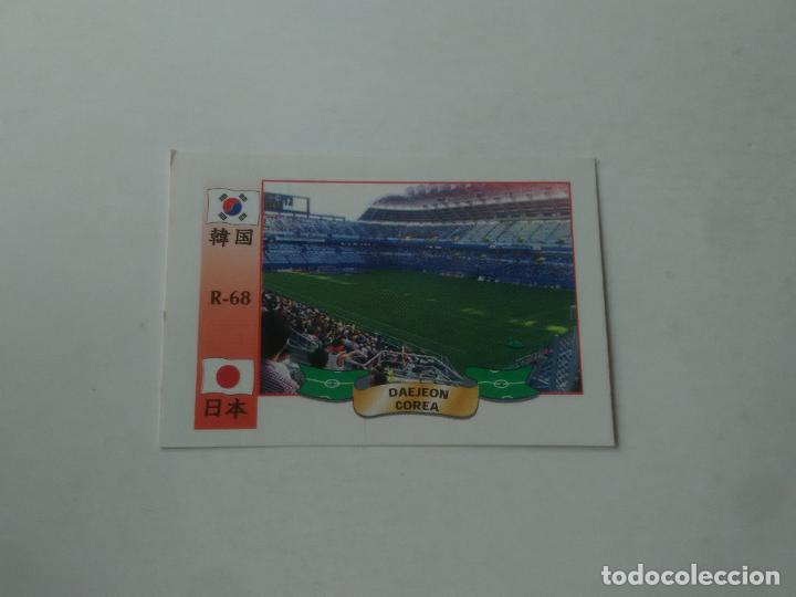 Coleccionismo deportivo: 68 ESTADIO DAEJEON COREA SELECCI&Oacute;N SENEGAL STICKER CROMO FUTBOL MUNDIAL 2002 WORLD CUP 02 REYAUCA
