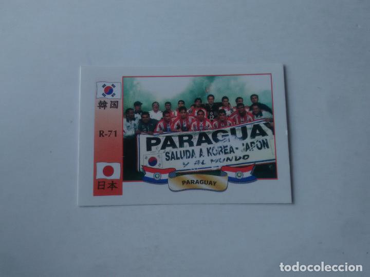 Coleccionismo deportivo: 71 EQUIPO PLANTILLA SELECCI&Oacute;N PARAGUAY STICKER CROMO FUTBOL MUNDIAL 2002 WORLD CUP 02 REYAUCA