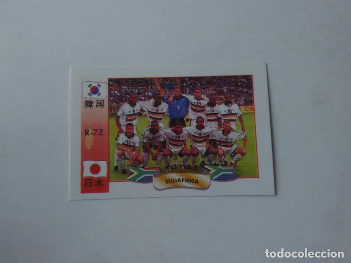 Coleccionismo deportivo: 72 EQUIPO PLANTILLA SELECCI&Oacute;N SUDAFRICA STICKER CROMO FUTBOL MUNDIAL 2002 WORLD CUP 02 REYAUCA