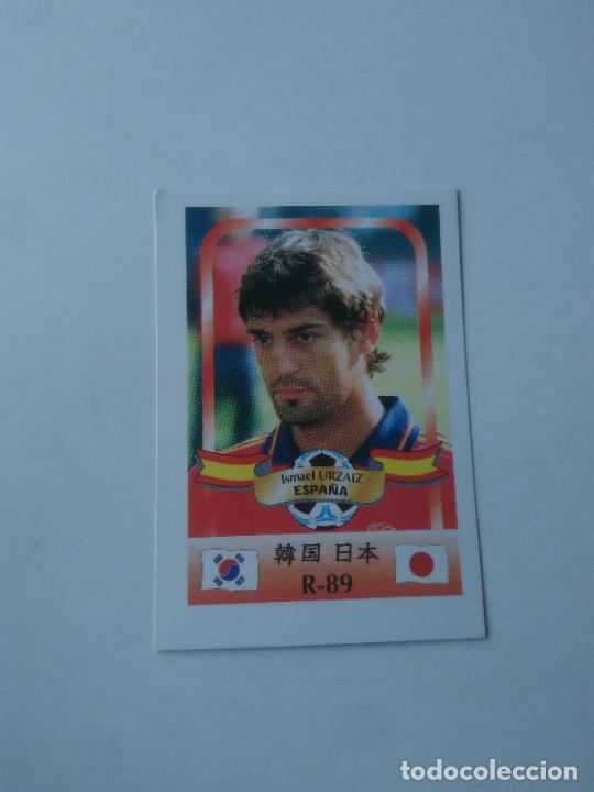 Sammelleidenschaft Sport: 89 URZAIZ SELECCI&Oacute;N ESPA&Ntilde;A STICKER CROMO FUTBOL MUNDIAL 2002 WORLD CUP 02 REYAUCA