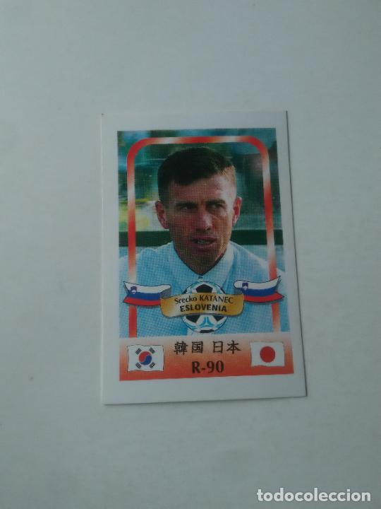 Sammelleidenschaft Sport: 90 SRECKO KATANEC SELECCI&Oacute;N ESLOVENIA STICKER CROMO FUTBOL MUNDIAL 2002 WORLD CUP 02 REYAUCA