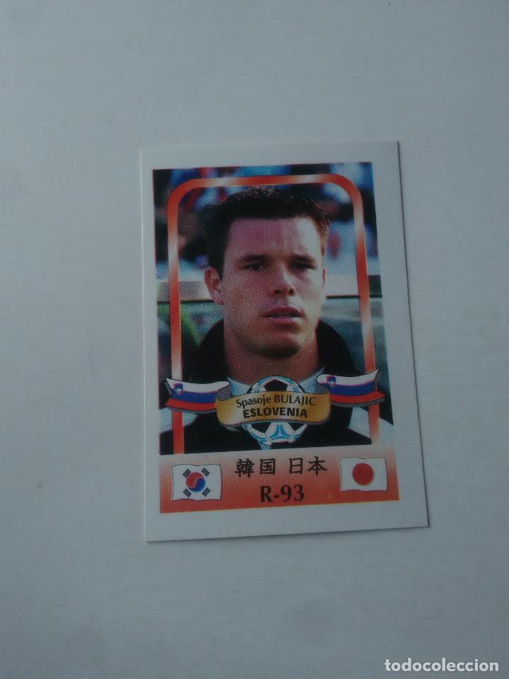 Sammelleidenschaft Sport: 93 SPASOJE BULAJIC SELECCI&Oacute;N ESLOVENIA STICKER CROMO FUTBOL MUNDIAL 2002 WORLD CUP 02 REYAUCA