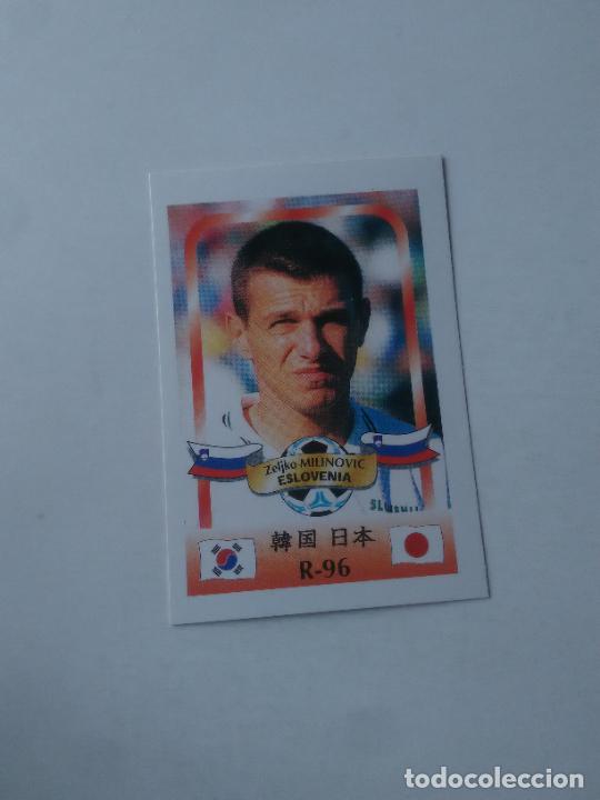 Sammelleidenschaft Sport: 96 MILINOVIC SELECCI&Oacute;N ESLOVENIA STICKER CROMO FUTBOL MUNDIAL 2002 WORLD CUP 02 REYAUCA