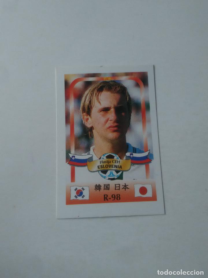 Sammelleidenschaft Sport: 98 HASTJA CEH SELECCI&Oacute;N ESLOVENIA STICKER CROMO FUTBOL MUNDIAL 2002 WORLD CUP 02 REYAUCA
