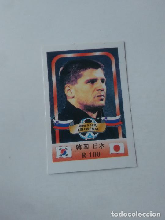 Sammelleidenschaft Sport: 100 AMIR KARIC SELECCI&Oacute;N ESLOVENIA STICKER CROMO FUTBOL MUNDIAL 2002 WORLD CUP 02 REYAUCA