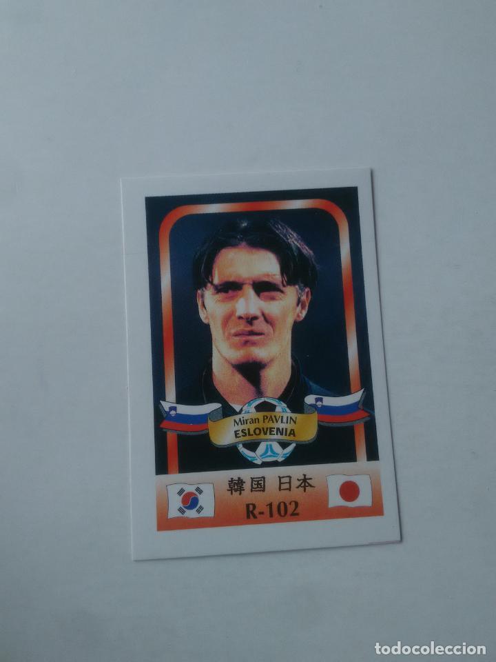 Sammelleidenschaft Sport: 102 MIRAN PAVLIN SELECCI&Oacute;N ESLOVENIA STICKER CROMO FUTBOL MUNDIAL 2002 WORLD CUP 02 REYAUCA