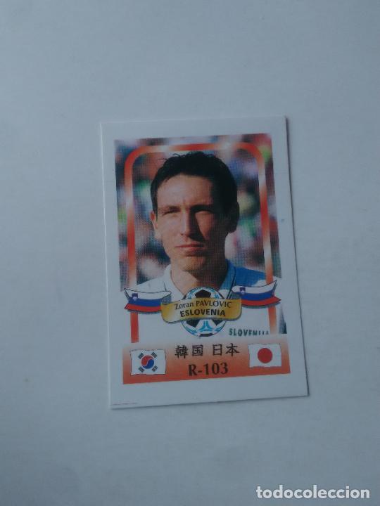 Sammelleidenschaft Sport: 103 ZORAN PAVLOVIC SELECCI&Oacute;N ESLOVENIA STICKER CROMO FUTBOL MUNDIAL 2002 WORLD CUP 02 REYAUCA