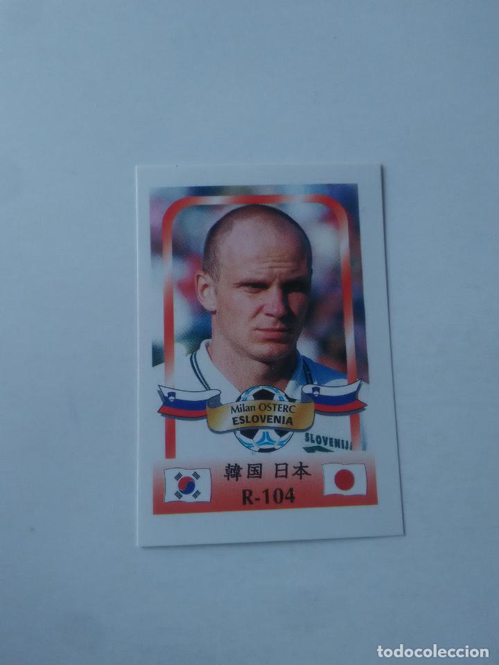 Sammelleidenschaft Sport: 104 MILAN OSTERC SELECCI&Oacute;N ESLOVENIA STICKER CROMO FUTBOL MUNDIAL 2002 WORLD CUP 02 REYAUCA