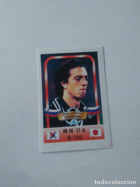 Sammelleidenschaft Sport: 106 ZLATKO ZAHOVIC SELECCI&Oacute;N ESLOVENIA STICKER CROMO FUTBOL MUNDIAL 2002 WORLD CUP 02 REYAUCA