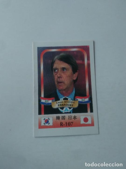 Sammelleidenschaft Sport: 107 MALDINI SELECCI&Oacute;N PARAGUAY STICKER CROMO FUTBOL MUNDIAL 2002 WORLD CUP 02 REYAUCA