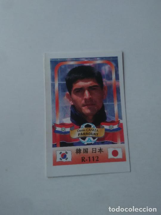 Sammelleidenschaft Sport: 112 DENIS CANIZA SELECCI&Oacute;N PARAGUAY STICKER CROMO FUTBOL MUNDIAL 2002 WORLD CUP 02 REYAUCA