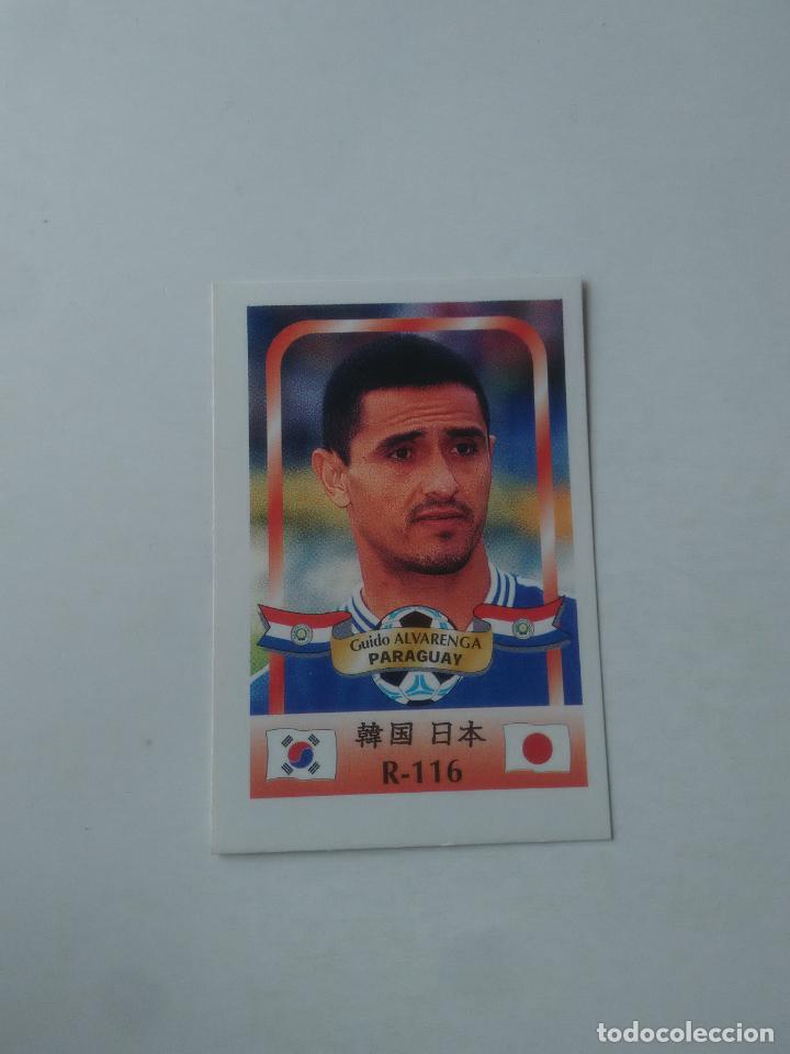 Sammelleidenschaft Sport: 116 ALVARENGA SELECCI&Oacute;N PARAGUAY STICKER CROMO FUTBOL MUNDIAL 2002 WORLD CUP 02 REYAUCA