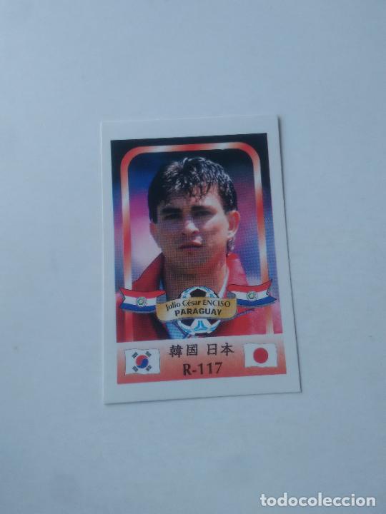 Sammelleidenschaft Sport: 117 ENCISO SELECCI&Oacute;N PARAGUAY STICKER CROMO FUTBOL MUNDIAL 2002 WORLD CUP 02 REYAUCA