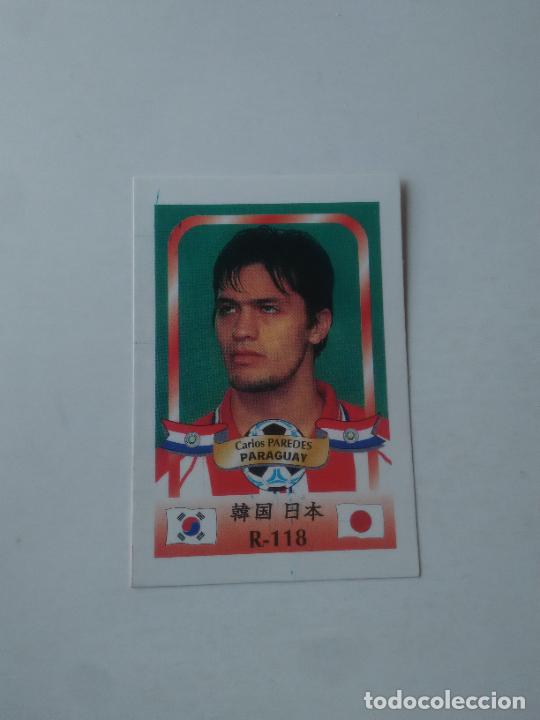 Sammelleidenschaft Sport: 118 PAREDES SELECCI&Oacute;N PARAGUAY STICKER CROMO FUTBOL MUNDIAL 2002 WORLD CUP 02 REYAUCA
