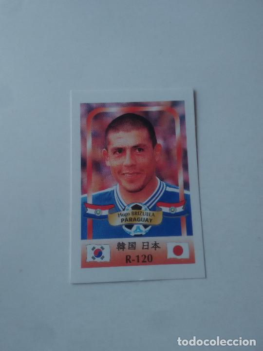 Sammelleidenschaft Sport: 120 HUGO BRIZUELA SELECCI&Oacute;N PARAGUAY STICKER CROMO FUTBOL MUNDIAL 2002 WORLD CUP 02 REYAUCA