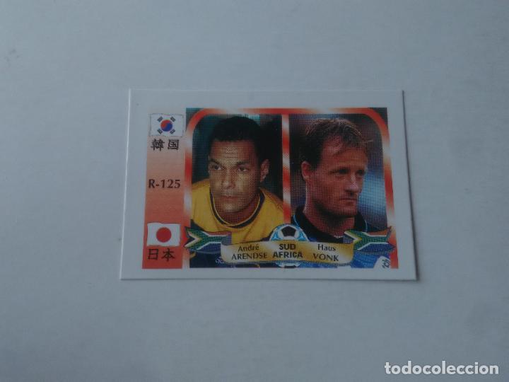 Sammelleidenschaft Sport: 125 ANDR&Eacute; ARENDSE HAUS VONK SELECCI&Oacute;N SUDAFRICA CROMO FUTBOL MUNDIAL 2002 WORLD CUP 02 REYAUCA