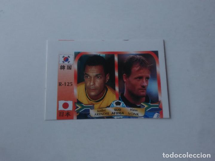 Sammelleidenschaft Sport: 125 ANDR&Eacute; ARENDSE HAUS VONK SELECCI&Oacute;N SUDAFRICA CROMO FUTBOL MUNDIAL 2002 WORLD CUP 02 REYAUCA