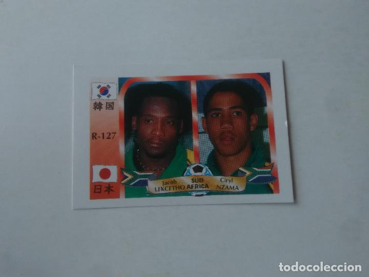 Sammelleidenschaft Sport: 127 LEKCETHO NZAMA SELECCI&Oacute;N SUDAFRICA CROMO FUTBOL MUNDIAL 2002 WORLD CUP 02 REYAUCA