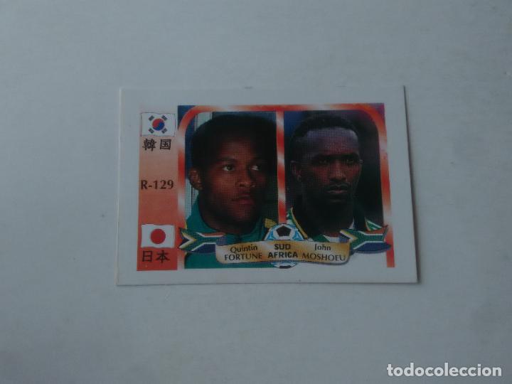 Sammelleidenschaft Sport: 129 FORTUNE MOSHOEU SELECCI&Oacute;N SUDAFRICA CROMO FUTBOL MUNDIAL 2002 WORLD CUP 02 REYAUCA