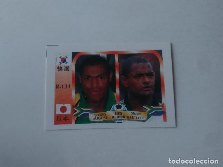 Sammelleidenschaft Sport: 131 AUGUST BARTLETT SELECCI&Oacute;N SUDAFRICA CROMO FUTBOL MUNDIAL 2002 WORLD CUP 02 REYAUCA