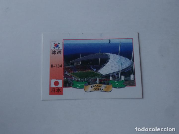 Sammelleidenschaft Sport: 134 ESTADIO SEOGWIPO COREA STICKER CROMO FUTBOL MUNDIAL 2002 WORLD CUP 02 REYAUCA