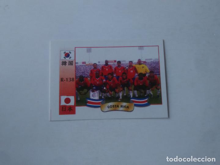 Sammelleidenschaft Sport: 138 EQUIPO PLANTILLA SELECCI&Oacute;N COSTA RICA STICKER CROMO FUTBOL MUNDIAL 2002 WORLD CUP 02 REYAUCA