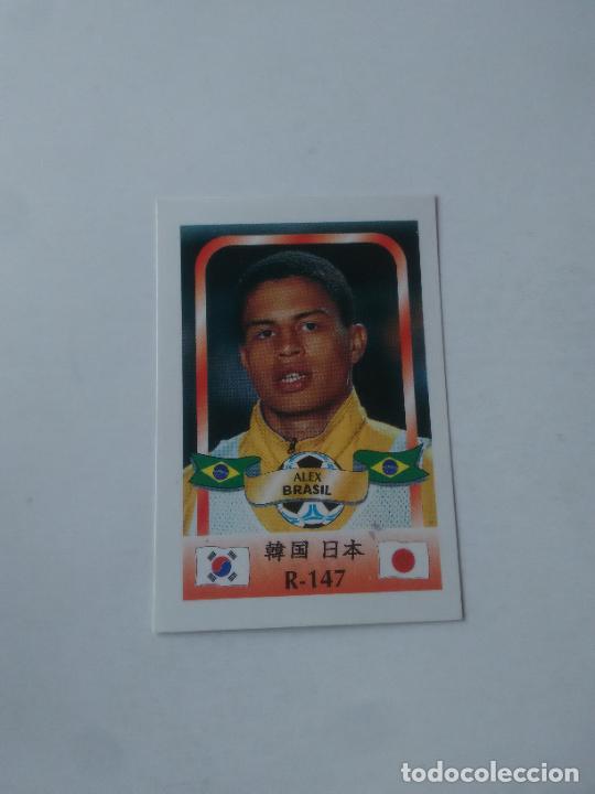 Coleccionismo deportivo: 147 ALEX SELECCI&Oacute;N BRASIL STICKER CROMO FUTBOL MUNDIAL 2002 WORLD CUP 02 REYAUCA