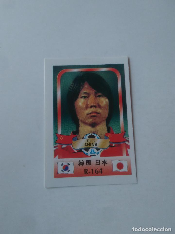 Coleccionismo deportivo: 164 TIE LI SELECCI&Oacute;N CHINA STICKER CROMO FUTBOL MUNDIAL 2002 WORLD CUP 02 REYAUCA