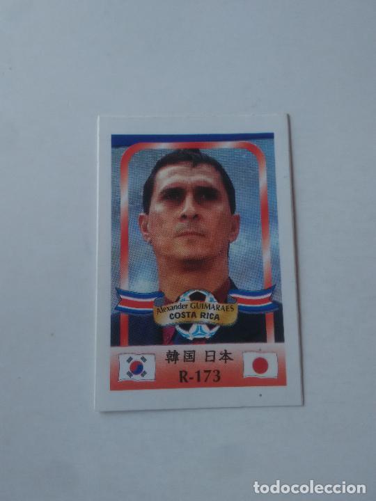 Coleccionismo deportivo: 173 GUIMARAES SELECCI&Oacute;N COSTA RICA STICKER CROMO FUTBOL MUNDIAL 2002 WORLD CUP 02 REYAUCA