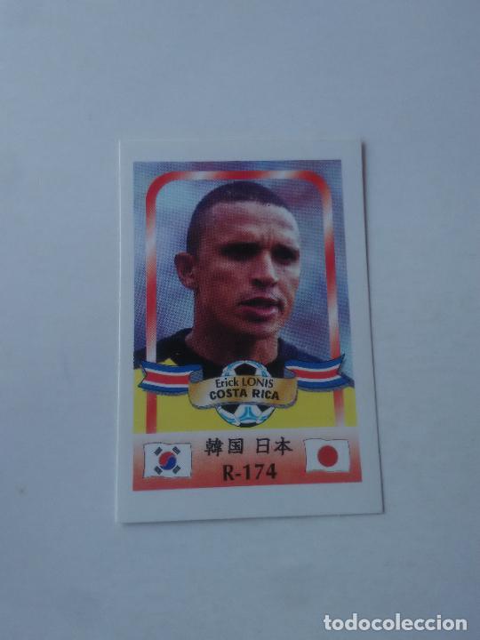 Coleccionismo deportivo: 174 ERICK LONIS SELECCI&Oacute;N COSTA RICA STICKER CROMO FUTBOL MUNDIAL 2002 WORLD CUP 02 REYAUCA