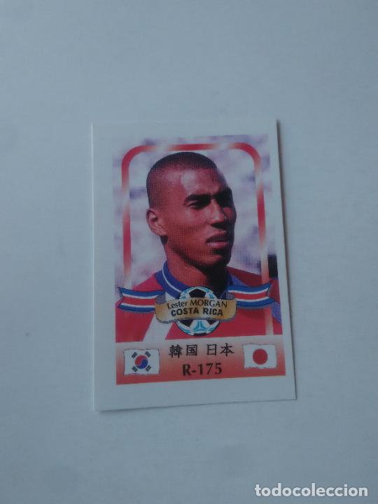 Coleccionismo deportivo: 175 LESTER MORGAN SELECCI&Oacute;N COSTA RICA STICKER CROMO FUTBOL MUNDIAL 2002 WORLD CUP 02 REYAUCA