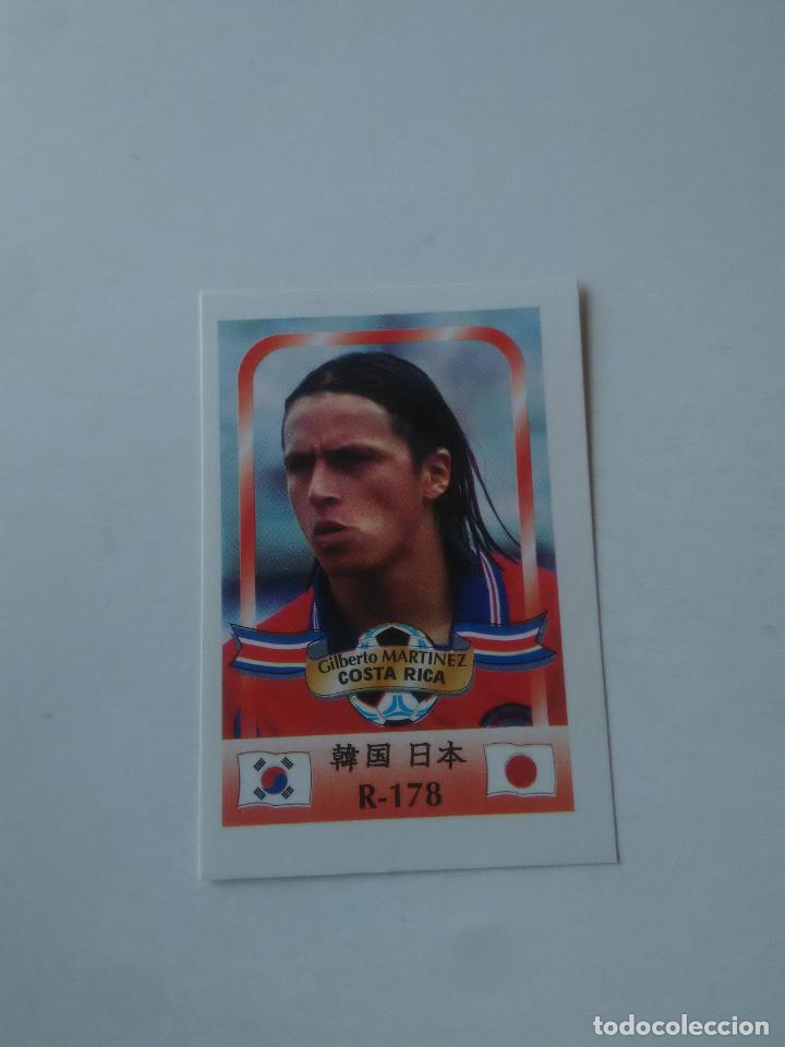 Coleccionismo deportivo: 178 GILBERTO MARTINEZ SELECCI&Oacute;N COSTA RICA STICKER CROMO FUTBOL MUNDIAL 2002 WORLD CUP 02 REYAUCA