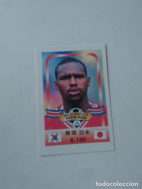 Sammelleidenschaft Sport: 180 HAROLD WALLACE SELECCI&Oacute;N COSTA RICA STICKER CROMO FUTBOL MUNDIAL 2002 WORLD CUP 02 REYAUCA