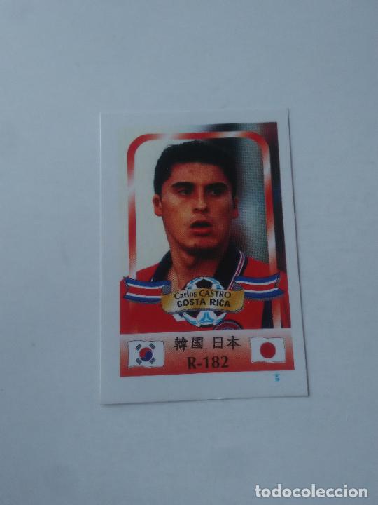 Sammelleidenschaft Sport: 182 CARLOS CASTRO SELECCI&Oacute;N COSTA RICA STICKER CROMO FUTBOL MUNDIAL 2002 WORLD CUP 02 REYAUCA