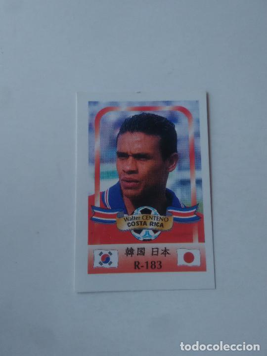 Sammelleidenschaft Sport: 183 WALTER CENTENO SELECCI&Oacute;N COSTA RICA STICKER CROMO FUTBOL MUNDIAL 2002 WORLD CUP 02 REYAUCA