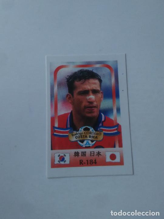Sammelleidenschaft Sport: 184 RODRIGO CORDERO SELECCI&Oacute;N COSTA RICA STICKER CROMO FUTBOL MUNDIAL 2002 WORLD CUP 02 REYAUCA