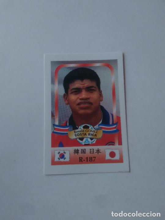 Sammelleidenschaft Sport: 187 RONALD GOMEZ SELECCI&Oacute;N COSTA RICA STICKER CROMO FUTBOL MUNDIAL 2002 WORLD CUP 02 REYAUCA