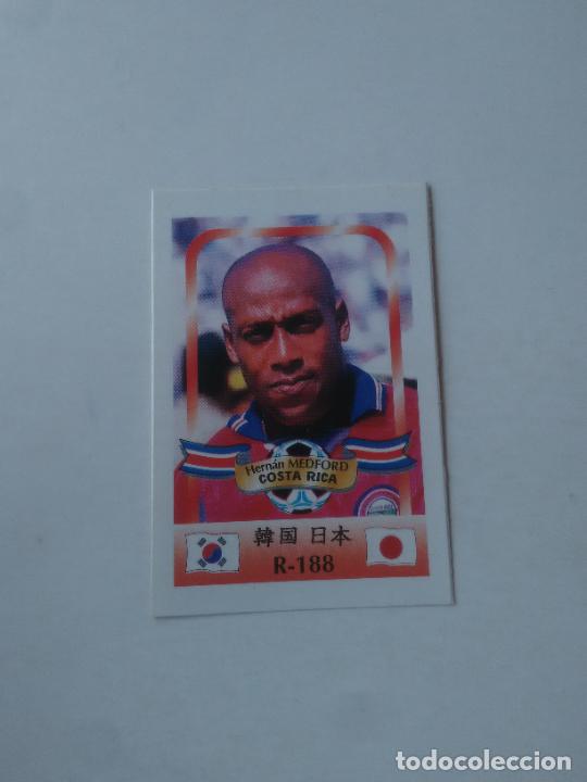 Sammelleidenschaft Sport: 188 HERN&Aacute;N MEDFORD SELECCI&Oacute;N COSTA RICA STICKER CROMO FUTBOL MUNDIAL 2002 WORLD CUP 02 REYAUCA