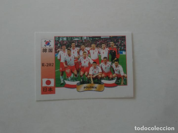 Sammelleidenschaft Sport: 202 EQUIPO PLANTILLA SELECCI&Oacute;N POLONIA STICKER CROMO FUTBOL MUNDIAL 2002 WORLD CUP 02 REYAUCA