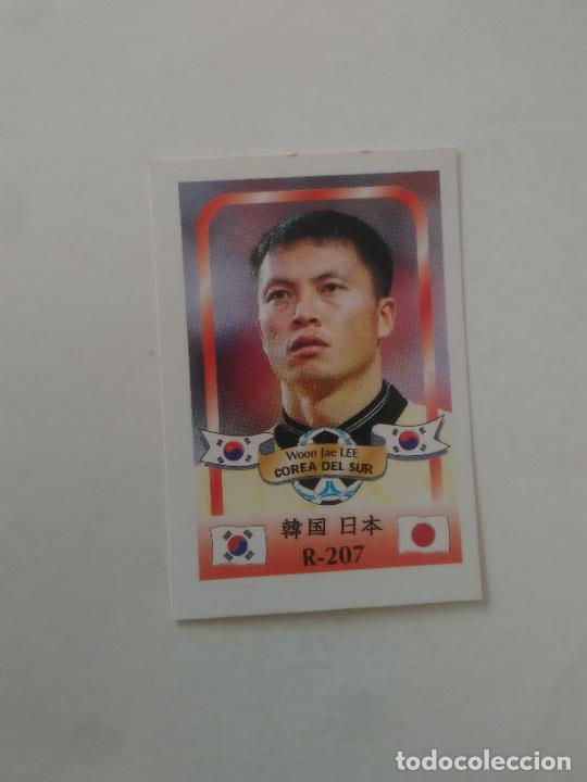 Sammelleidenschaft Sport: 207 WOON JAE LEE SELECCI&Oacute;N COREA DEL SUR STICKER CROMO FUTBOL MUNDIAL 2002 WORLD CUP 02 REYAUCA