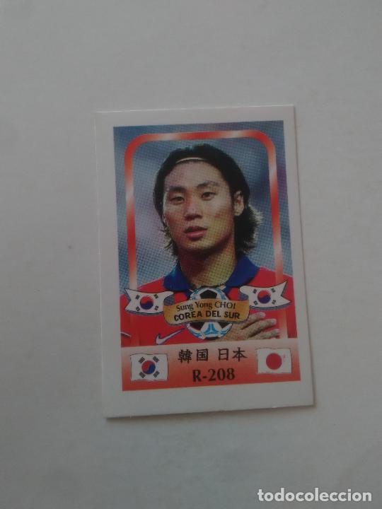 Sammelleidenschaft Sport: 208 SUNG YONG CHOI SELECCI&Oacute;N COREA DEL SUR STICKER CROMO FUTBOL MUNDIAL 2002 WORLD CUP 02 REYAUCA