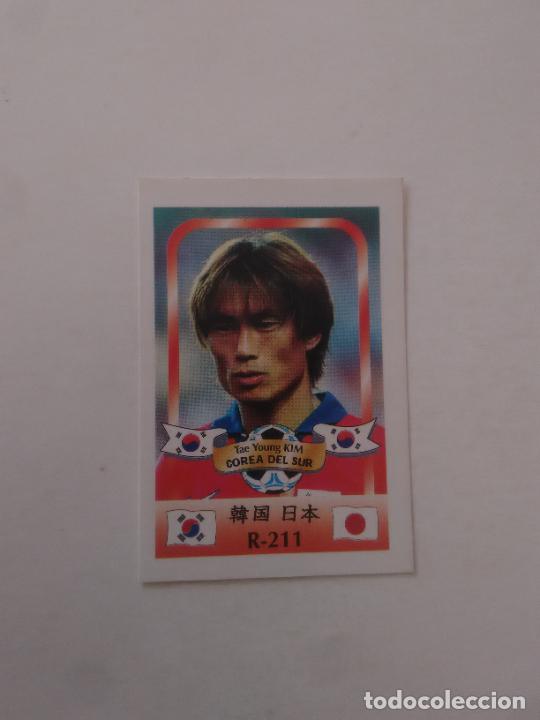 Sammelleidenschaft Sport: 211 TAE YOUNG KIM SELECCI&Oacute;N COREA DEL SUR STICKER CROMO FUTBOL MUNDIAL 2002 WORLD CUP 02 REYAUCA
