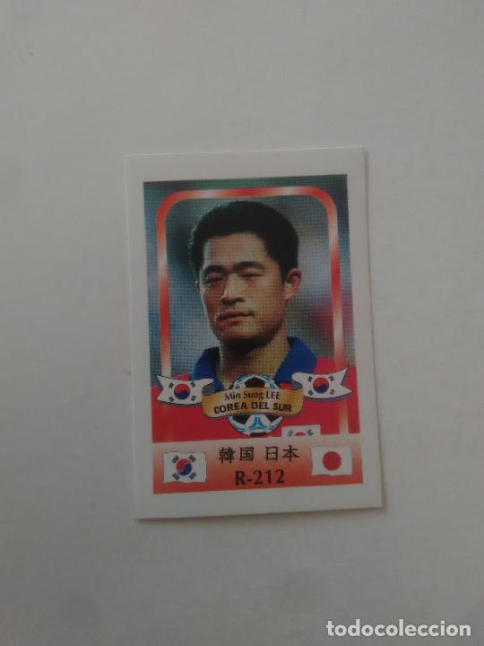 Sammelleidenschaft Sport: 212 MIN SUNG LEE SELECCI&Oacute;N COREA DEL SUR STICKER CROMO FUTBOL MUNDIAL 2002 WORLD CUP 02 REYAUCA