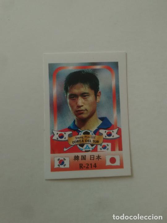 Sammelleidenschaft Sport: 214 JOUNG PYO LEE SELECCI&Oacute;N COREA DEL SUR STICKER CROMO FUTBOL MUNDIAL 2002 WORLD CUP 02 REYAUCA
