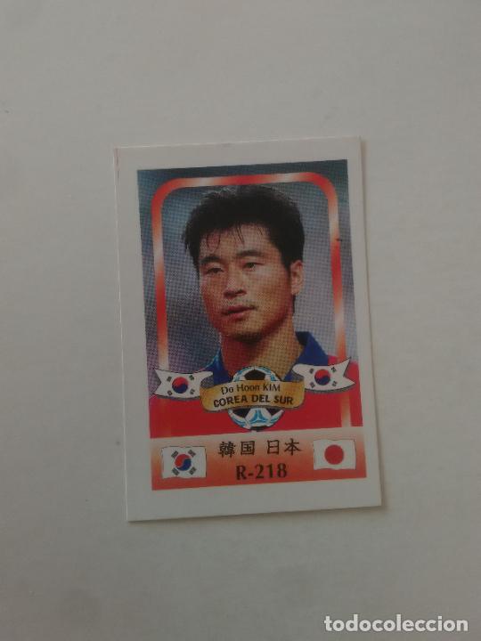 Sammelleidenschaft Sport: 218 DO HOON KIM SELECCI&Oacute;N COREA DEL SUR STICKER CROMO FUTBOL MUNDIAL 2002 WORLD CUP 02 REYAUCA