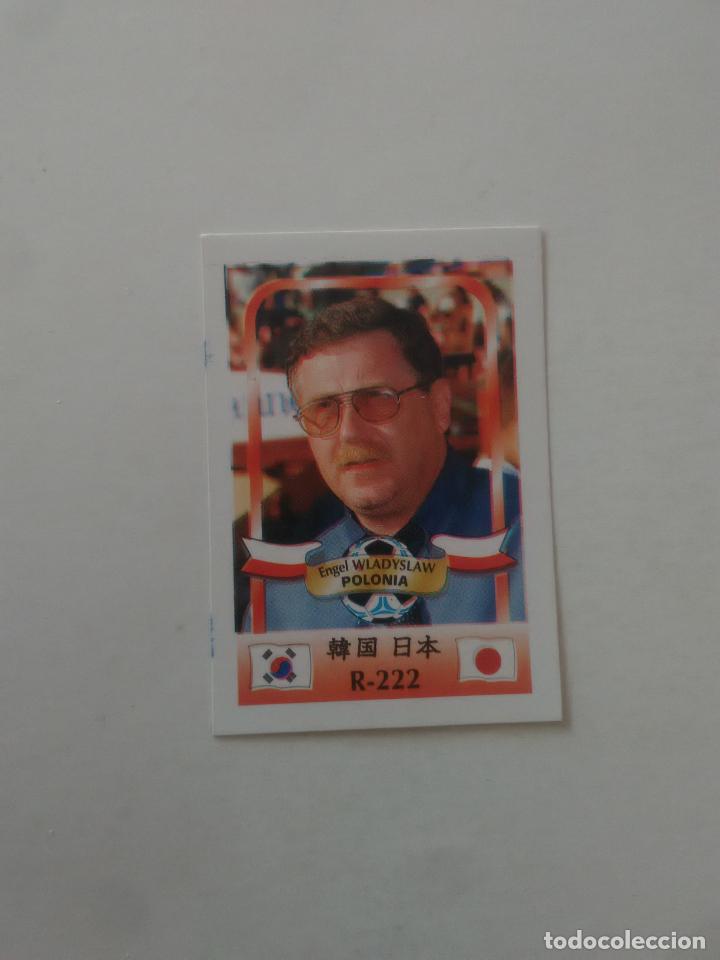 Coleccionismo deportivo: 222 ENGEL WLADYSLAW SELECCI&Oacute;N POLONIA STICKER CROMO FUTBOL MUNDIAL 2002 WORLD CUP 02 REYAUCA
